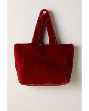 Free People Cozy Commuter Tote - Red