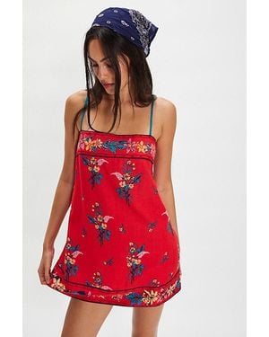 Bali Take Me With You Mini Dress - Red