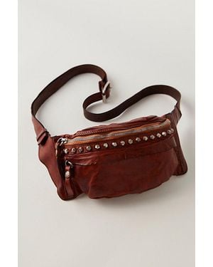 Campomaggi Studded Brato Belt Bag - Brown