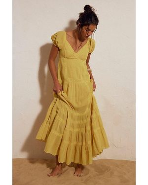 free-est Aura Maxi Dress By - Natural
