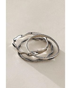 Free People Nita Bracelet Set - Metallic