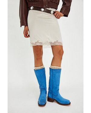 Frye Campus 14L Boots - Blue