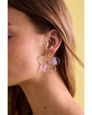 Levens Jewels Levens X Free People Flower Earrings By - Natural