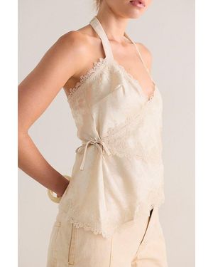 Intimately By Free People Knot Your Type Wrap Cami By - Natural