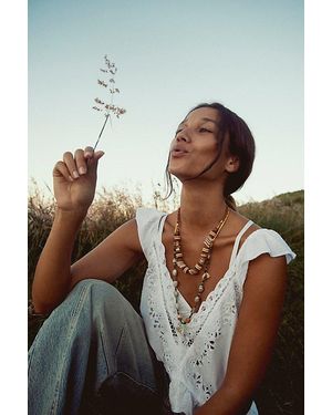Free People Cassidy Cutwork Top - White