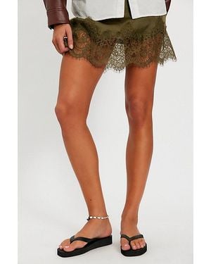 Sleeper Tapered Platform Flip Flops - Black