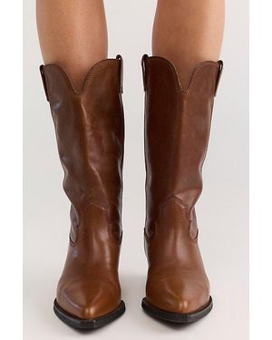 Paloma Barceló Belen Wedge Boots - Brown