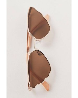 Free People Little Wing Novelty Sunglasses - Multicolour