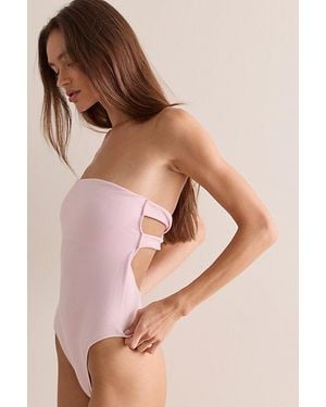 Intimately By Free People Round Two Pique Bodysuit By - Natural