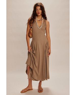 free-est Maisie Midi Dress By - Natural