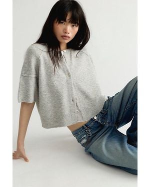 Free People See Me Softspun Cardigan - Grey