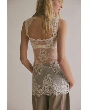 Intimately By Free People One More Time Mini Slip Dress By - Natural