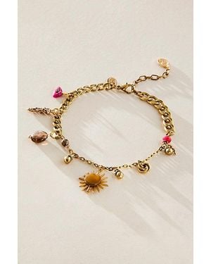 Free People Ariana Ost Bali Charm Anklet - Natural