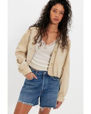 Agolde Nye Denim Shorts - Blue