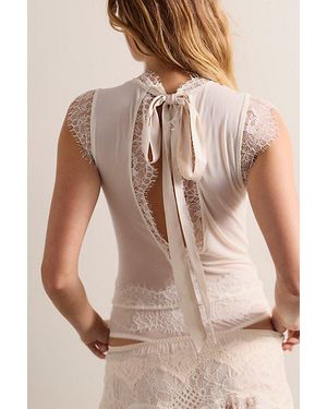 Intimately By Free People Sweet Nothings Bodysuit - White