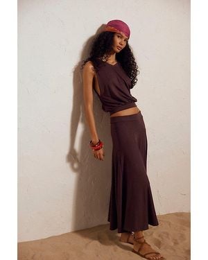 Free People Bristol Skirt Set - Brown