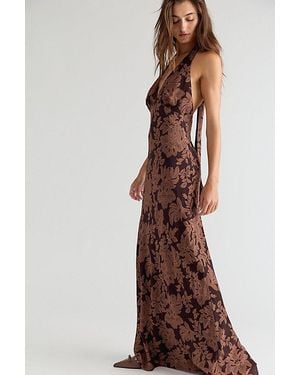 Ownley Elyse Maxi Dress - Brown