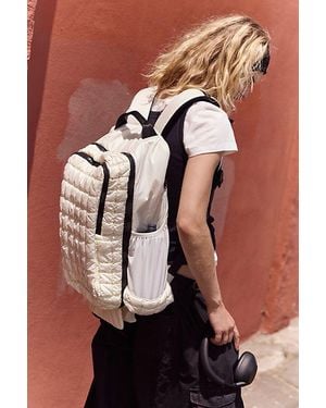 Free People Going Pro Quilted Backpack - Natural
