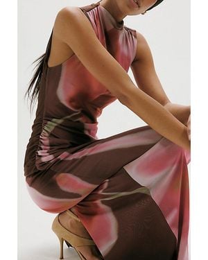 SOVERE Ayden Maxi Dress - Brown
