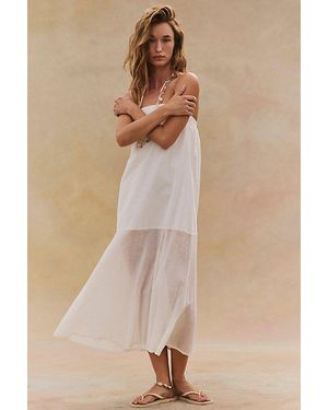 free-est Sabeen Tube Midi Dress By - Natural