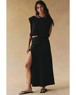 Free People Portia Skirt Set - Black