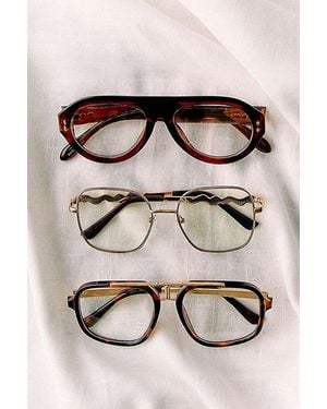 Free People Cruise Oversized Aviator Sunglasses - Multicolor