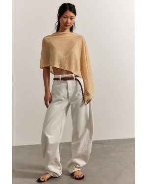 Agolde Luna Pieced Jeans - Natural