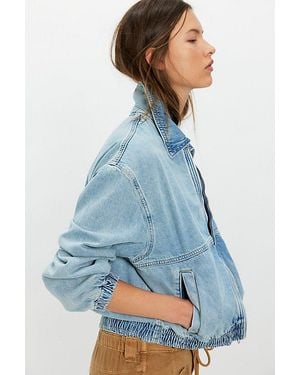 Free People Birdie Denim Jacket - Blue