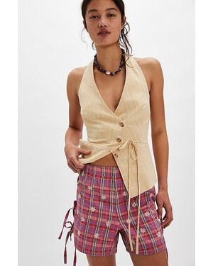 TACH Tach Evelina Shorts By - Red