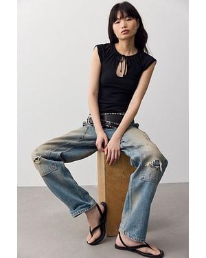Free People We The Free Canal Street Tee - Black