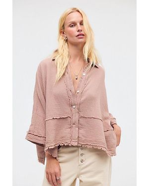 Free People Happy Days Top - Pink