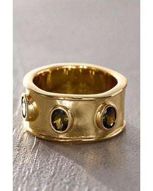 Daisy London X Free People Nellie Triple Stone Ring - Metallic