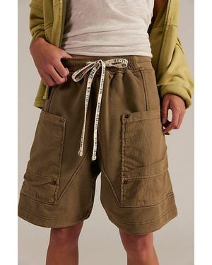 Free People Jet Set Shorts - Green