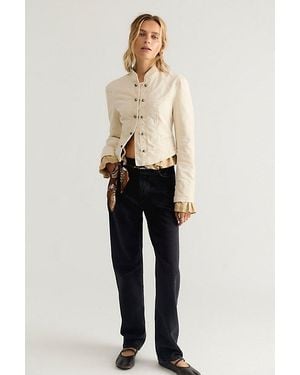 Agolde 90S Pinch Waist Jeans - Natural