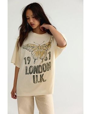 Daydreamer Fleetwood Mac London 1967 Oversized Tee - Multicolor