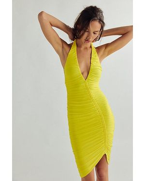 AFRM Norwood Mini Dress - Yellow