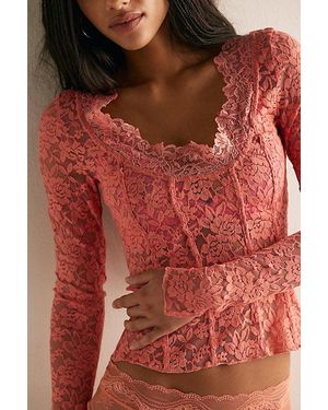 Intimately By Free People All Night Long Sleeve By - Red
