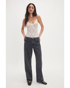 Agolde Low-Rise Loose Jeans - Blue