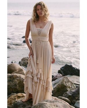 free-est Santa Maria Maxi Dress - Brown