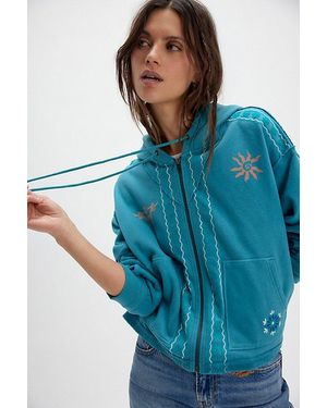 Free People Mermaid Hoodie - Blue