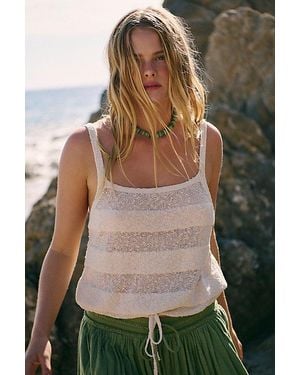 free-est By The Beach Jumper Tank Top By - Natural
