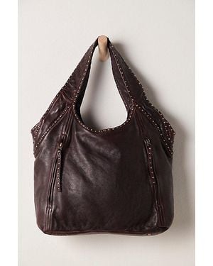 Free People Sawyer Stud Tote - Black