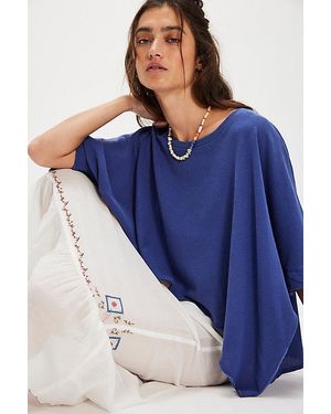 Free People Cc Tee - Blue