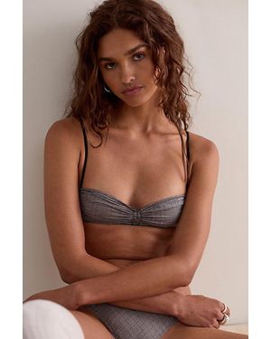 Only Hearts Check Mate Roxy Bralette - Brown