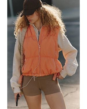 Fp Movement Easy Breezy Puffer Vest - Brown
