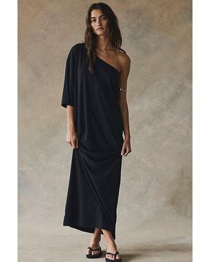 Free People Saltaire Cotton-Jersey Maxi Dress - Black