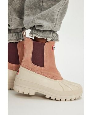 HUNTER Waterproof Chelsea Duck Boots - Multicolor