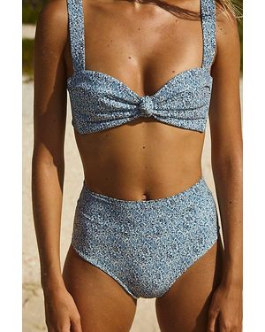 Montce Montce Ac High-Rise Bikini Bottoms By - Blue