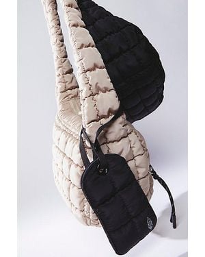 Fp Movement On The Move Quilted Luggage Tag - Black