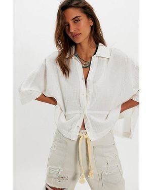 Free People Happy Days Top - White